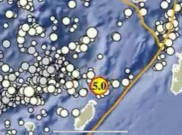 Gempa Magnitudo 5.0 Guncang Maluku Utara Jumat (21/3) Dini Hari, masyarakat Diminta Tenang