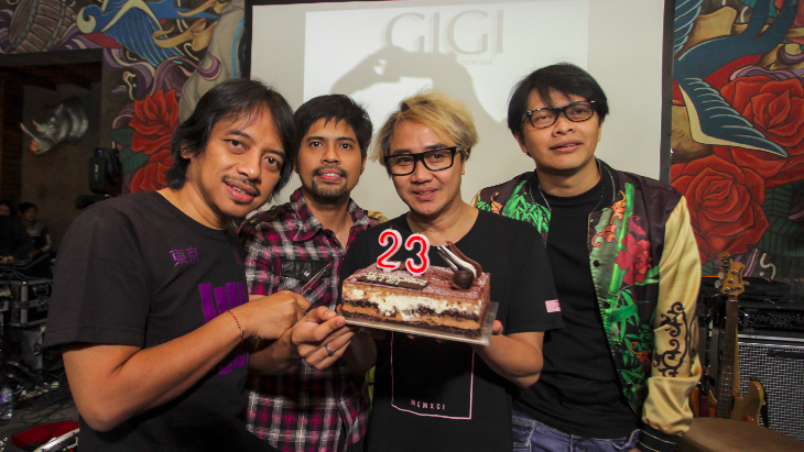 Ulang Tahun ke 23, Band Gigi Umumkan Manajemen dan Situs Baru