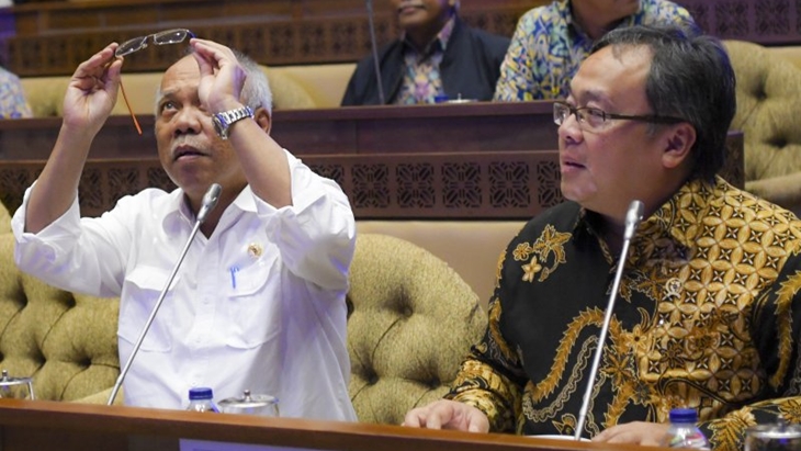 Menteri Pekerjaan Umum dan Perumahan Rakyat (PUPR) Basuki Hadimuljono. (Antaranews)