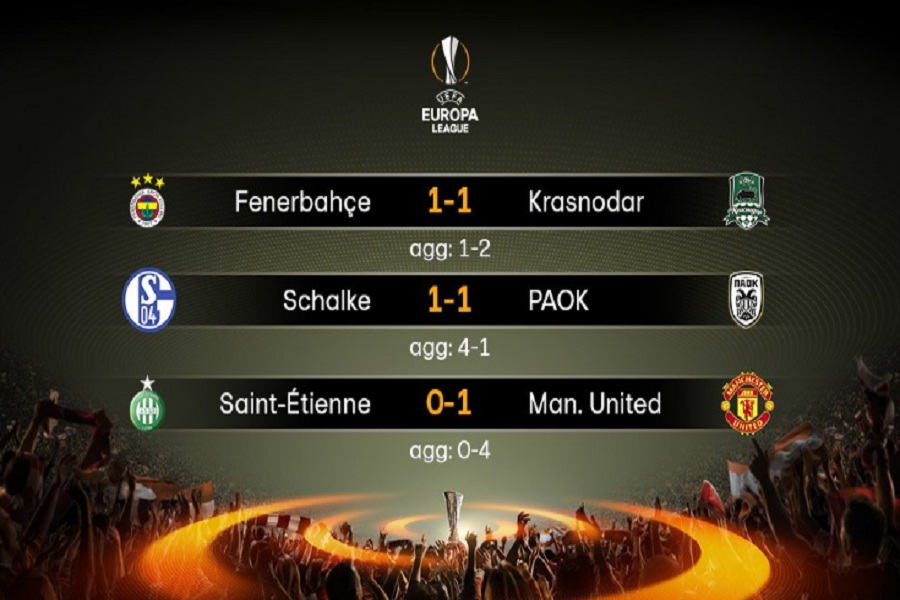 Hasil Pertandingan Babak 32 Besar Liga Europa