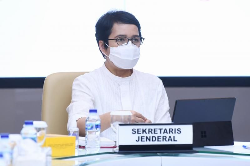 Sekretaris Jenderal Kementerian Komunikasi dan Informatika, Mira Tayyiba. (kominfo.go.id)