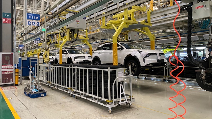 Pabrik NETA Mampu Produksi Hingga 125 Ribu Mobil Listrik per Tahun