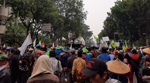 Polisi Khawatir Demo Ribuan Petani di Istana Disusupi Provokator