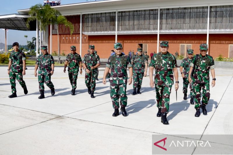 Siaga Tempur TNI di Papua