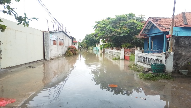 Sungai Bengawan Solo Meluap, 50 KK Kelurahan Sewu Mengungsi