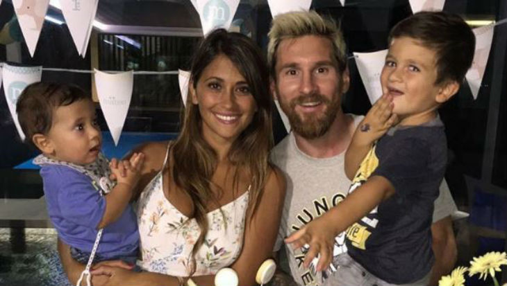 Nama Anak Ketiga Lionel Messi Bocor di Media Sosial