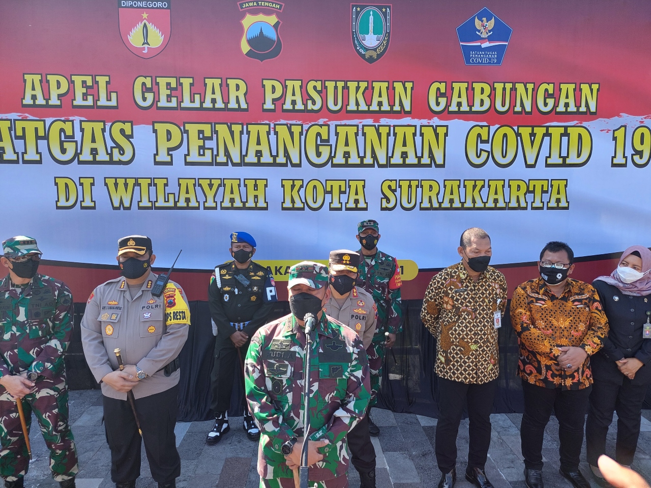 Pangdam IV Diponegoro Mayjen TNI Rudianto, Selasa (6/7). (MP/Ismail).