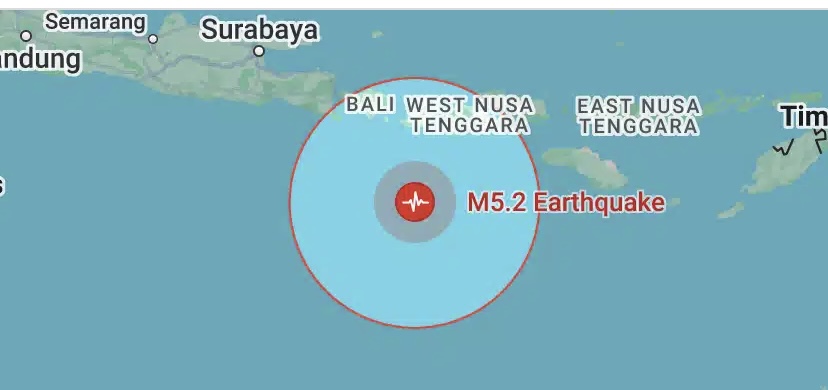 Gempa Guncang Lombok Tengah, Bangunan di Wilayah Denpasar Ikut ‘Bergoyang’