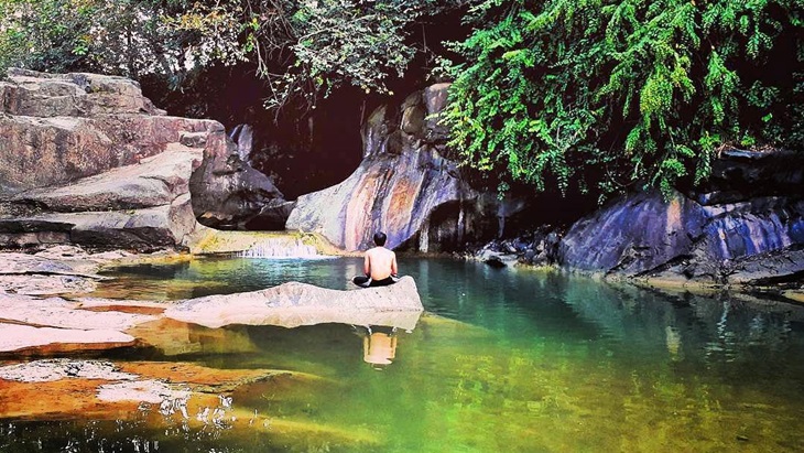 Spot foto di tebing Kedung Goro Boyolali. (Instagram/@wonderfulsoloraya)