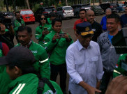 Nyate Bareng Ojol, Menhub Budi Janji Tingkatkan Kesejahteraan Pengemudi