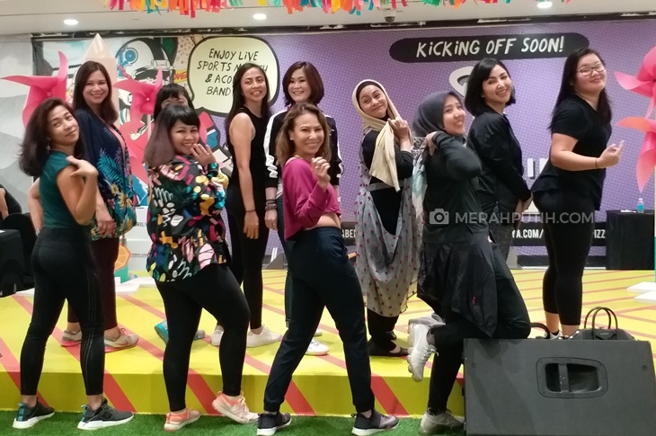 Lewat Zumba, Rp30 Juta Terkumpul untuk Penderita Kanker