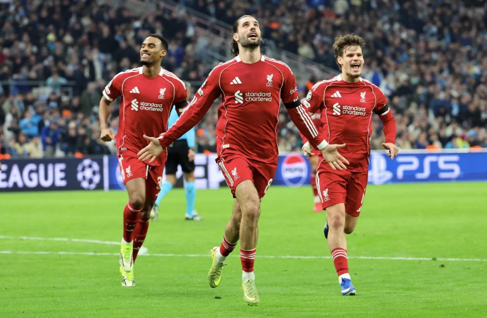 Liverpool Pesta Gol di Kandang Marseille, 1 Poin Lagi Otomatis Lolos 16 Besar Liga Champions
