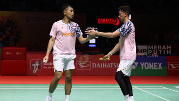 Indonesia Masters 2025: Ganda Putra Indonesia Fajar/Rian Melaju ke Semifinal