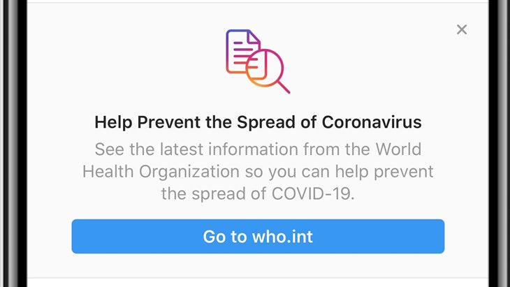 Cegah Hoaks, Instagram akan Hapus Akun Tidak Resmi yang Sebarkan Konten COVID-19
