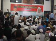 Sambangi Surabaya, Prabowo Dapat Dukungan dari Jemaah Thoriqoh Syathoriyyah
