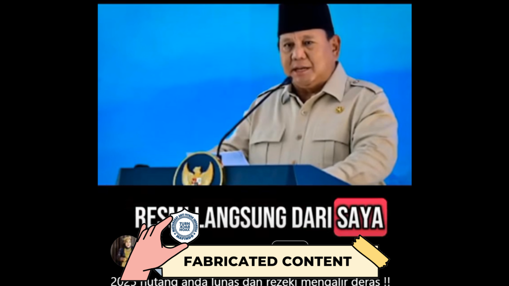 Presiden RI, Prabowo Subianto, dikabarkan ingin melunasi utang Indonesia pakai uang pribadi