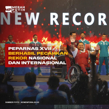 Peparnas XVII Berhasil Pecahkan Rekor Nasional dan Internasional