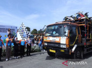 Sekda DKI Lepas Truk Pengangkut 281 Motor Pemudik di Pulogadung