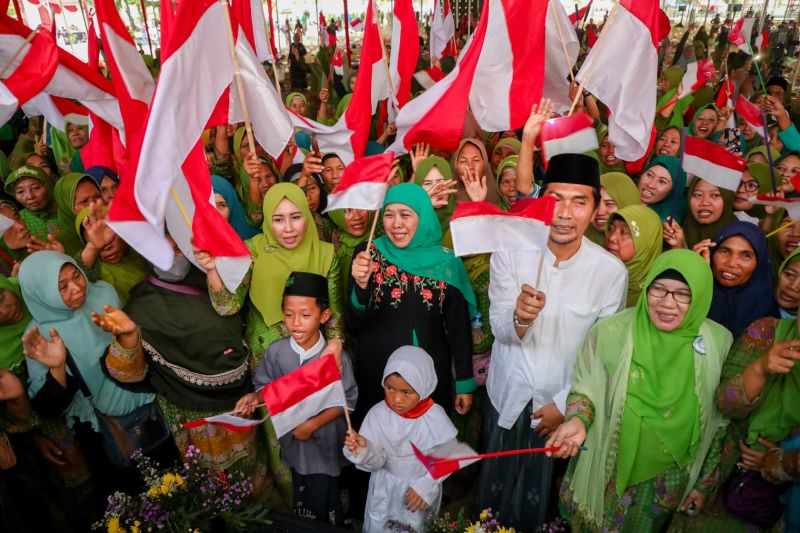 Relawan Khofifah di Pilgub 2018 Dukung Prabowo di Pilpres 2024