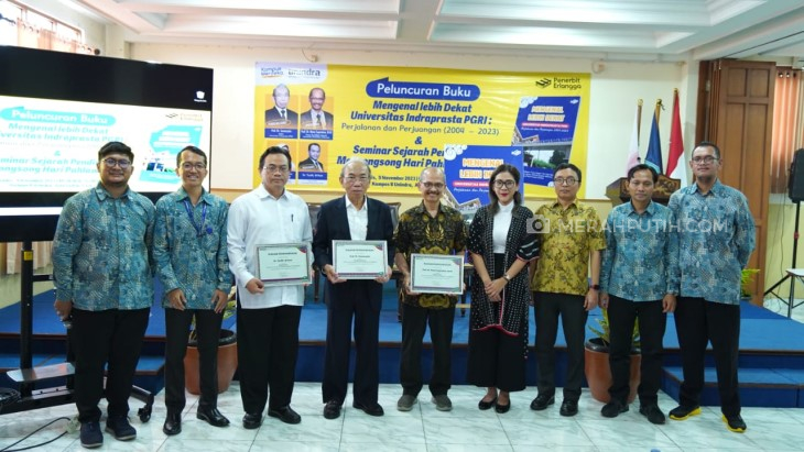 Peluncuran Buku Sejarah Unindra, Tiap Individu yang Menginspirasi Adalah Pahlawan