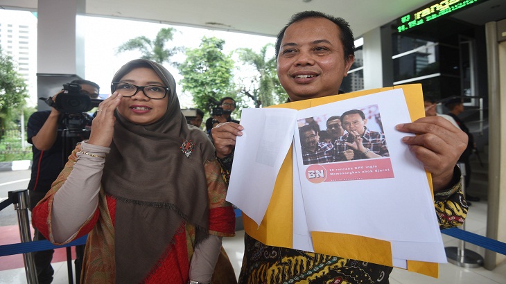 KPUD Jakarta Sarankan Pasangan Ahok-Djarot Cuti Tiga Hari