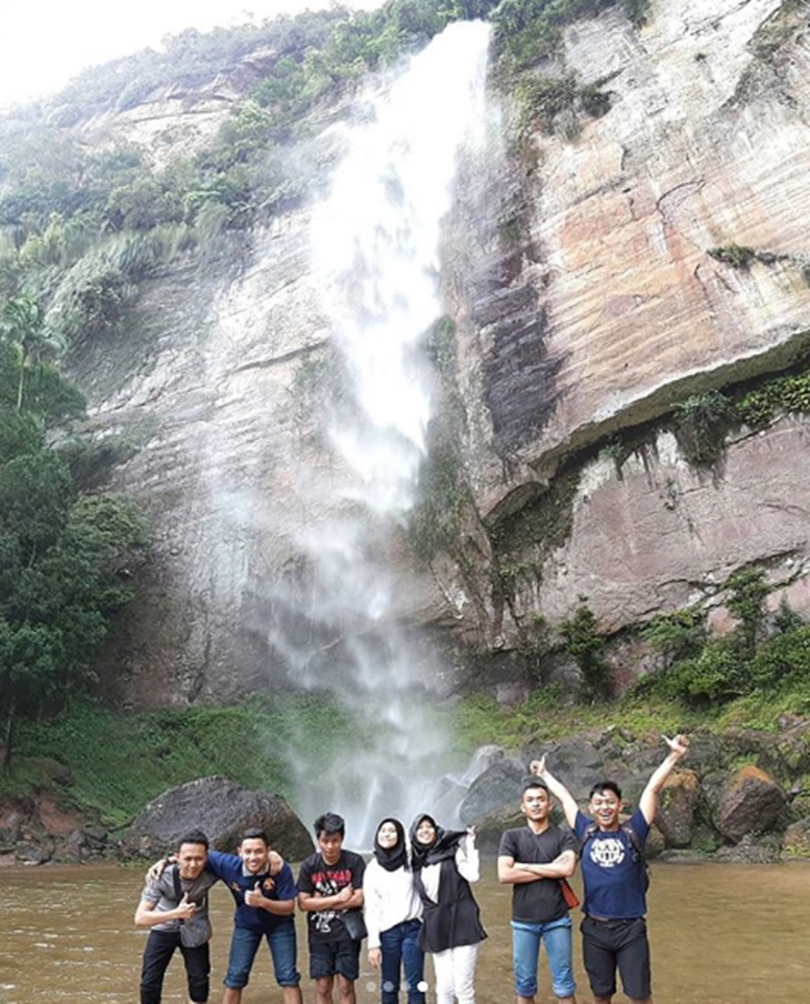 Sarasah Bunta Harau. (Foto/Instagram@prasamyaoka)