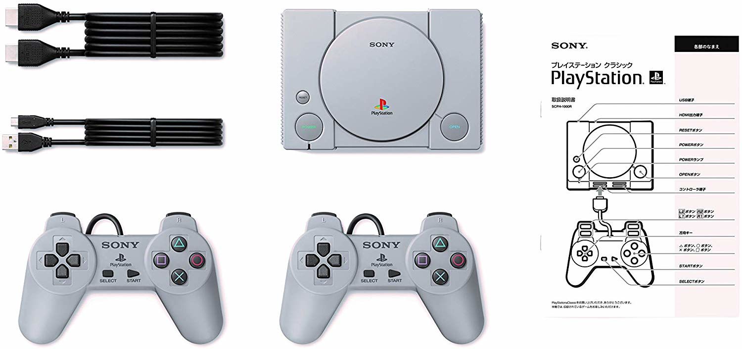 Ukuran PlayStation Classic lebih kecil 45 persen (Sumber: playstation.com)
