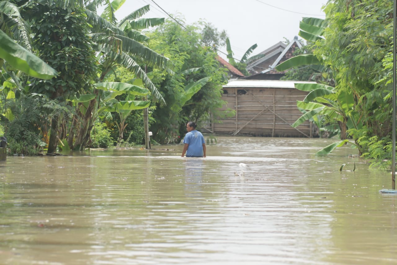 Banjir Sragen, Bocah SD Tenggelam Saat Bermain