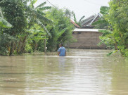 Sungai Meluap, 243 Rumah di Sragen Terendam Banjir