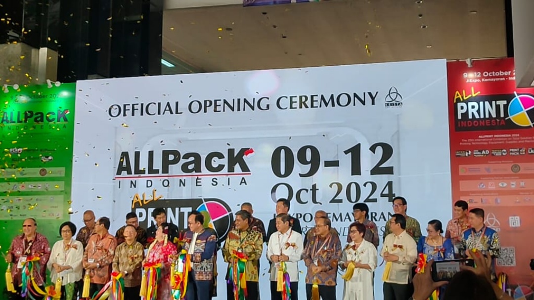 Resmi Dibuka, ALLPack Indonesia 2024 Diikuti oleh 30 Negara