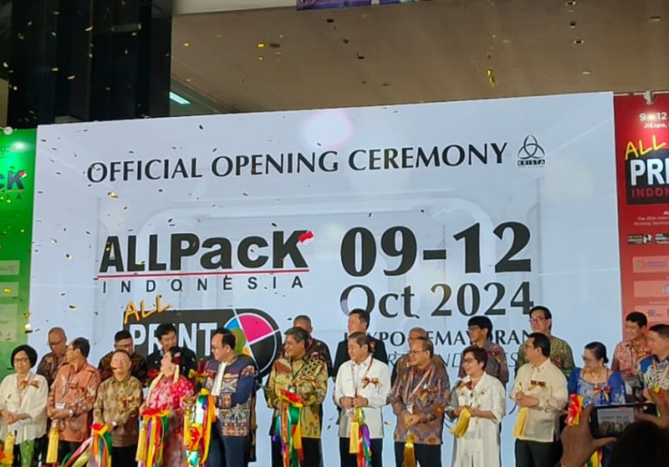 Resmi Dibuka, ALLPack Indonesia 2024 Diikuti oleh 30 Negara