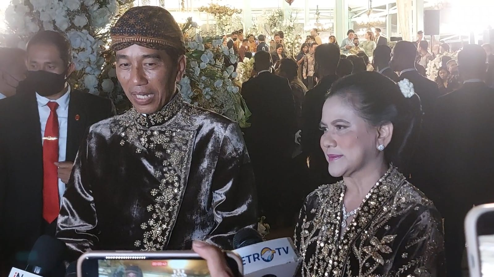 Syukur Jokowi Acara Pernikahan Kaesang Berjalan Aman dan Lancar