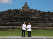 Di Borobudur bersama Macron, Prabowo Tegaskan Komitmen Indonesia Jaga Toleransi dan Budaya