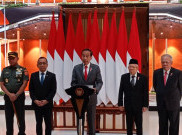 Jokowi Teken Keppres Tunjuk Ma'ruf Amin Jadi Plt Presiden
