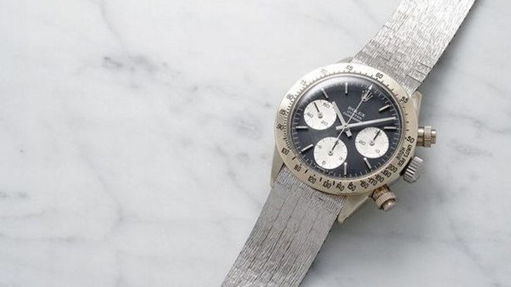 Rolex Berlapis Emas Putih Dilelang dengan Harga Awal Rp40 miliar