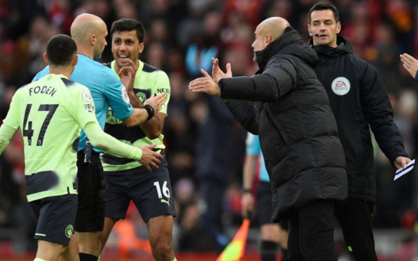 Kalah dari Liverpool 1-0, Manchester City Kritik Kinerja Wasit Pertandingan