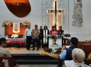 Kapolda Tinjau Ibadah Natal di GKI Kebayoran Baru