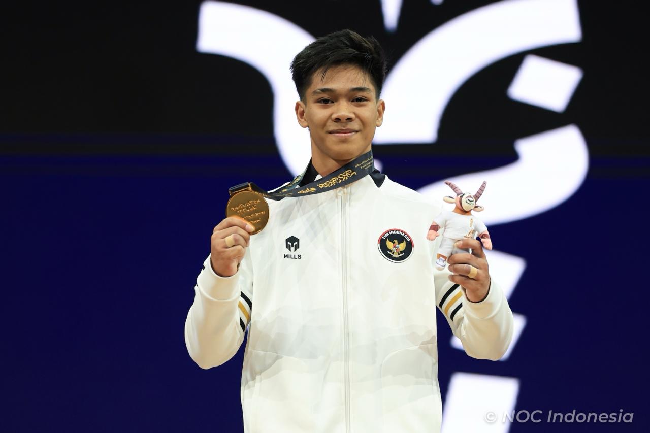 Rijal Abdillah Sumbang Medali Emas Kedua di AYG Bahrain 2025, Targetkan Lolos ke Olimpiade LA 2028