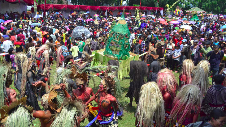 Grebeg Getuk Jadi Tontonan Wisatawan Tiongkok di Magelang