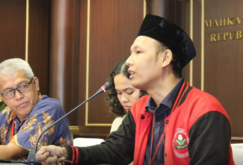 Ketua Panitia Kemah dan Apel Pemuda Islam Ahmad Fanani ditetapkan jadi tersangka