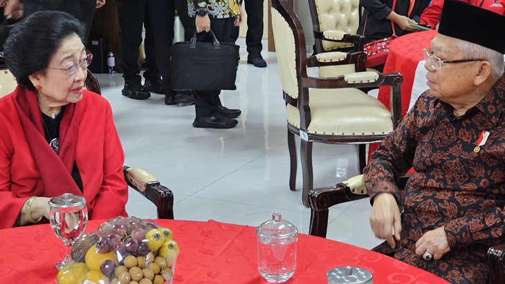 Wapres Ma'ruf Amin Hadiri HUT Ke-51 PDIP