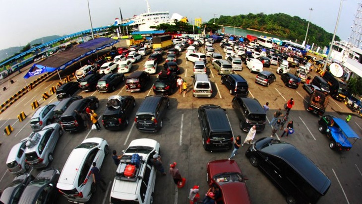 H-3 Lebaran, 556.727 Pemudik Sudah Menyeberang ke Sumatera