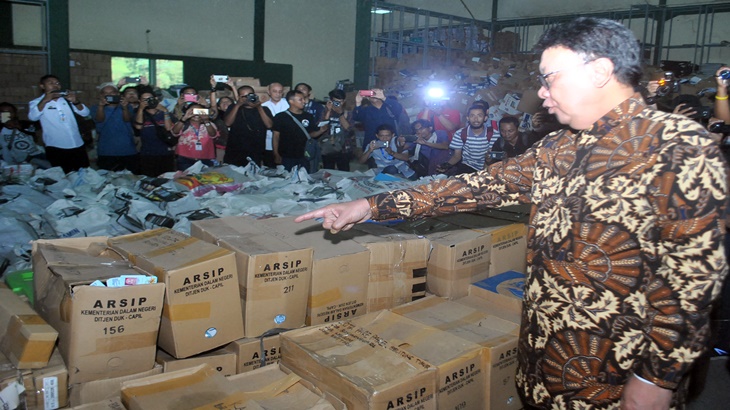 Menteri Dalam Negeri Tjahjo Kumolo