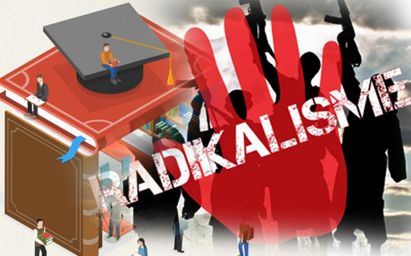 Ilustrasi gerakan radikalisme menyasar sektor pendidikan. /Foto: Ist