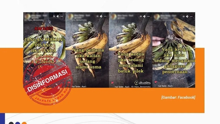 [HOAKS atau FAKTA]: Makan Pisang Tak Baik bagi Penderita Asma dan Batuk