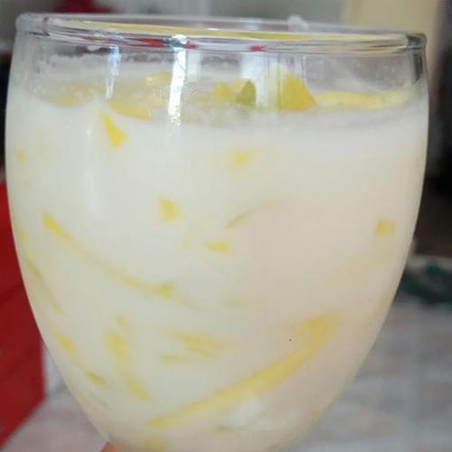Es laksamana mengamuk minuman khas dari Provinsi Riau. (Instagram/ _bunda_lila)