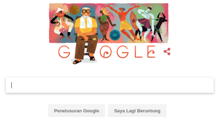 Google Rayakan HUT Ke-89 Bagong Kussudiardja 