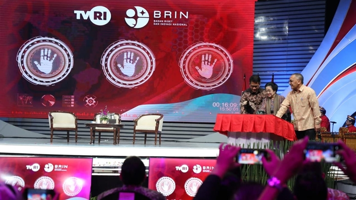 Megawati Harap TVRI Lebih Kreatif di Tengah Menjamurnya Stasiun TV Swasta