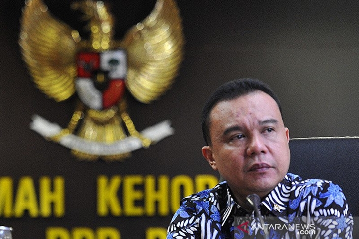 Wakil Ketua DPR RI Sufmi Dasco Ahmad. ANTARA FOTO/Puspa Perwitasari/pras