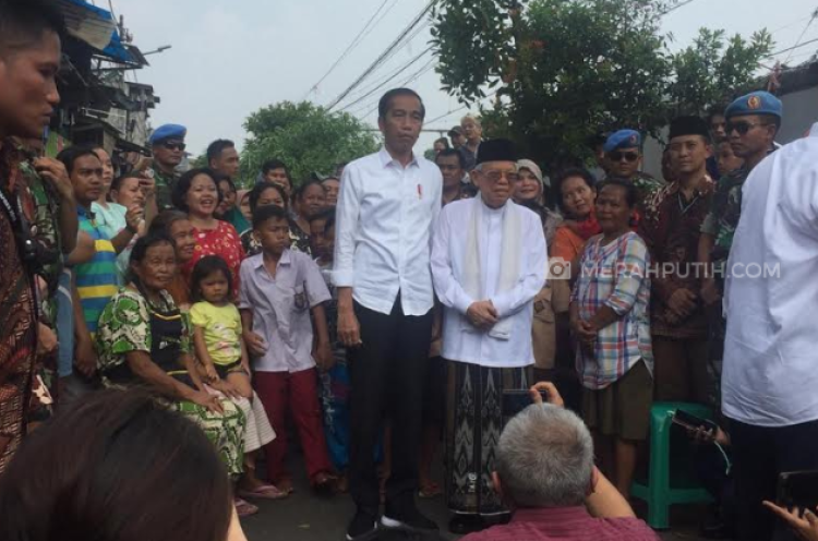 Jokowi Pidato Kemenangan Pilpres di Kampung Deret, Catat Janjinya!